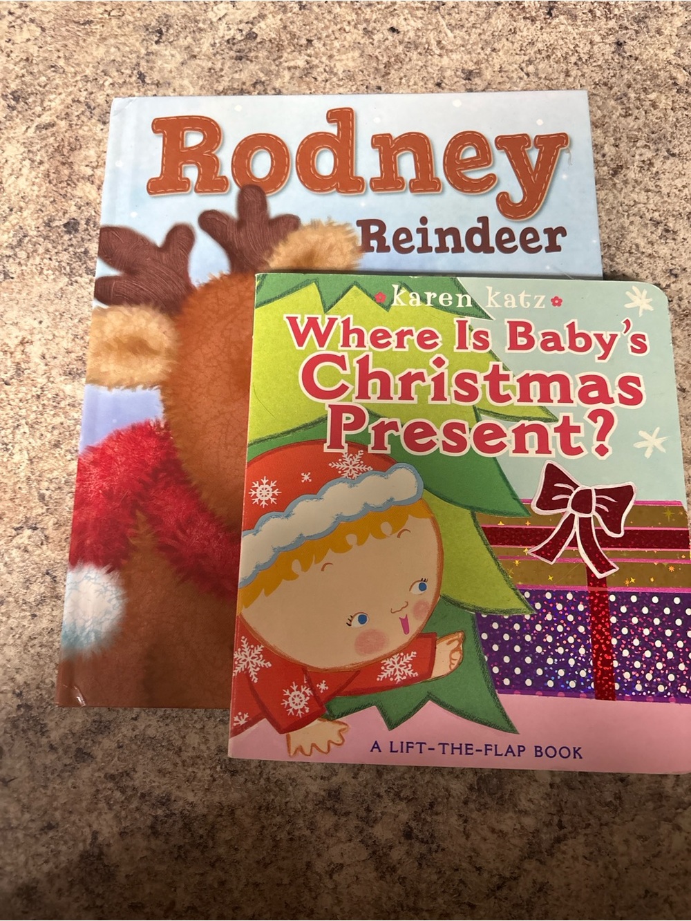 Where Is Baby's Christmas Present? Board book And Rodney Reindeer hardcover